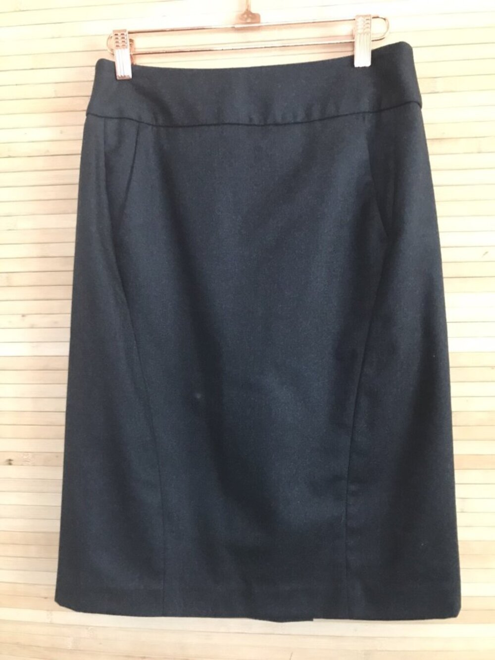 Rag & Bone Wool Pencil Skirt Gray pockets suit separates business staple 28 S/M